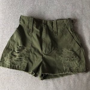 LF military vintage shorts